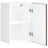 Kitchen Wall Cabinet Porto Brown Oak Engineered Wood 854034