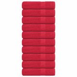 Shower Towels "FROGN" 10 pcs Red 70x140 cm 360 gsm 136931