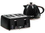 1.7L 3000W Fast Boil Kettle & 4 Slice Toaster Set, Kettle and Toaster Set with 7 Browning Controls, T3398P329562