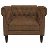 Sofa Brown 78.5 x 74.5 x 74.5 cm Polyester 42013006