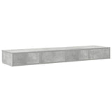 Bed Drawers Concrete Grey 160 x 36.5 x 16.5 cm Engineered Wood 866974