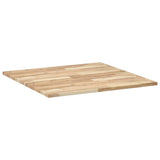 Table Top Square 80x80x2 cm Solid Wood Acacia 4008710