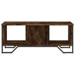 ZNTS Coffee Table Smoked Oak 100x51x40 cm Engineered Wood 848491