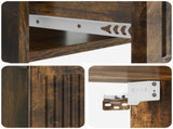 Bedside Cabinet Smoked Oak 49 x 34.5 x 20 cm Engineered Wood 897945