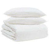 Duvet Set with Pillow 3 pcs White Down Feather 3377105