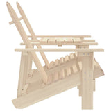 Garden Chair Natural Wood Solid fir wood Standard Ergonomic 315892