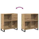 Record Cabinet Artisan oak 84.5 x 38 x 89 cm Engineered Wood 862915