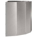 Planter Silver 60 x 30 x 35 cm Stainless Steel 883700