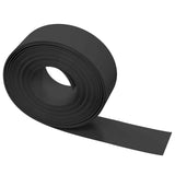 Garden Edging 25 m 20 cm PE Black 42036852
