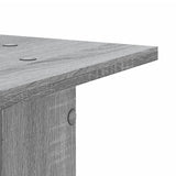 Speaker Stands 2 pcs Grey Sonoma 30x30x80 cm Engineered Wood 852668