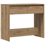 Console Table Artisan Oak 89x41x76.5 cm Engineered Wood 856775