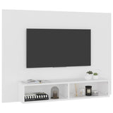 Wall TV Cabinet White 120x23.5x90 cm Engineered Wood 808269