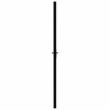 Interior doors 83 x 201.5 cm Aluminium Black and Transparent 151199