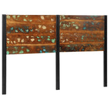 Headboard 160 cm Solid Wood Reclaimed and Iron 4017553