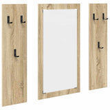 Wall-Mounted Coat Rack Wall-mounted Sonoma Oak 96 x 1.5 x 90 cm 874533