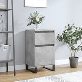 Sideboard Concrete Grey 40x35x70 cm Engineered Wood 831172