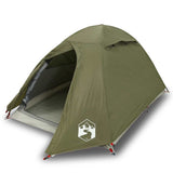Camping Tent Dome 2-Person Olive Green Waterproof 4009612