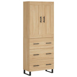 Highboard Sonoma Oak 69.5x34x180 cm Engineered Wood 3199772