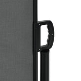 Retractable Side Awning Anthracite 160x1000 cm 4004733