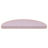 Stair Mats Self-adhesive Sisal-Look 15 pcs 65x21x4 cm Pink 326876
