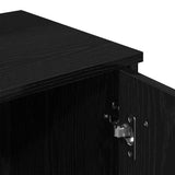 Dressing Table Black Oak 86.5 x 35 x 136 cm Engineered Wood 862108