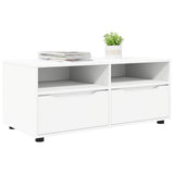 TV Cabinet with Drawer White 100 x 48 x 43 cm Engineered Wood 888927
