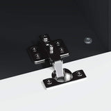 LED TV Cabinet Black Engineered Wood 897646