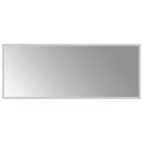 LED Bathroom Mirror Transparent 100 x 40 cm Tempered Glass 42045822
