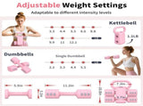 Multifunctional Dumbbells 2in 1 Home Dumbbell Kettlebells Adjustable Weight 68198840
