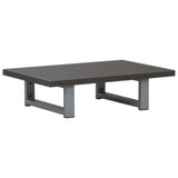 Two Piece Bathroom Furniture Set Ceramic Grey 279332