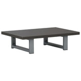 Two Piece Bathroom Furniture Set Ceramic Grey 279331