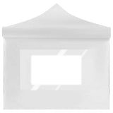 Professional Folding Party Tent with Walls Aluminium 6x3 m White 45510