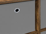 Sideboard with Drawer Smoked Oak 68.5 x 32 x 67 cm 8000544