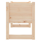 Planter 78x40x52 cm Solid Wood Pine 822117
