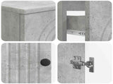 3 Piece Bathroom Cabinet Set ALKMAAR Engineered Wood 3417831