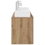 Bathroom Cabinet Set 3 pcs Artisan Oak 49.5 x 41 x 62.5 cm 3405842