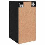Wall TV Cabinet Wall-mounted 2 pcs Black Oak 30.5 x 30 x 60 cm 875070