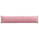 Sofa Pillows 2 pcs Pink 200 x 40 cm Corduroy Fabric 42013889