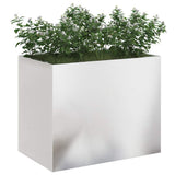 Garden Planter Stainless Steel 50 x 32 x 40 cm Stainless Steel 876354
