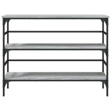 Console Table Grey Sonoma 100x32x75 cm Engineered Wood 839051