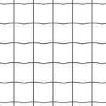 Fence with Posts Grey 0.6 x 10 m Steel 3336055