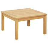 Coffee Table Light Acacia 60 x 60 x 36 cm Solid Acacia Wood 42026779