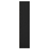 Sideboard Black Oak 70 x 41 x 185 cm Engineered Wood 3443786