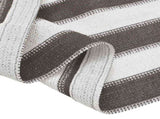 Tent Carpet Anthracite and White 400x700 cm HDPE 310834