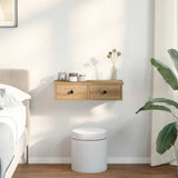 Wall Shelf with Drawers Artisian Oak 60x28x15 cm Engineered Wood 859949