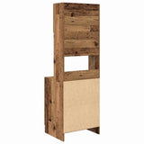 Kitchen Sideboard with Shelf 2 pcs Old Wood 60 x 50 x 180 cm 3365555