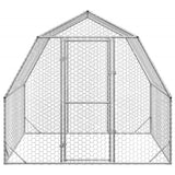 Chicken Run 2.5x2x2.25 m Galvanised Steel 4104029