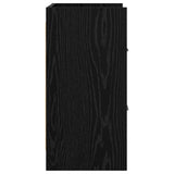 Bedside Tables 2 pcs Black Oak 40 x 30 x 60 cm Engineered Wood 8010966