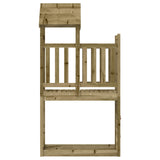Play Tower Brown 53 x 110.5 x 214 cm Solid Impregnated Wood 3417210