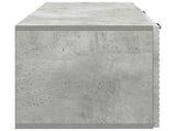 Wall-Mounted TV Cabinet Concrete Grey 78.5 x 31 x 30 cm 898718